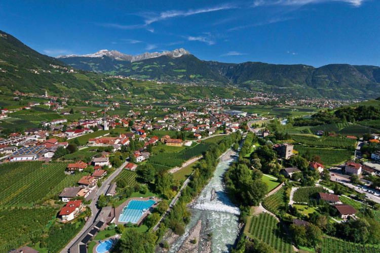 Panorama di Lagundo - piscina